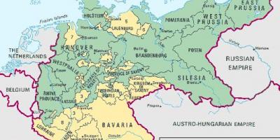 नक्शे के Prussia